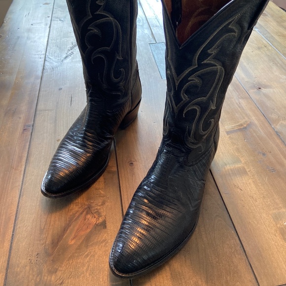 Tony Lama Teju Lizard Boots